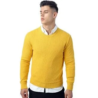 100 puuvillane ühevärviline meeste sviiter